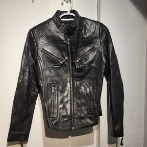 Black Real Leather Jacket